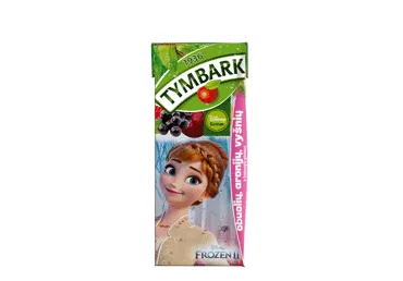 Obuolių, aronijų, vyšnių ir žemuogių gėrimas TYMBARK, 20%, 200 ml