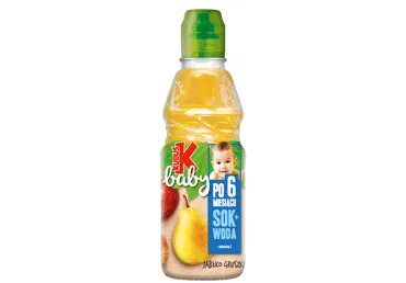 Obuolių ir kriaušių gėrimas KUBUŠ BABY, 6 mėn. +, 0,3 l
