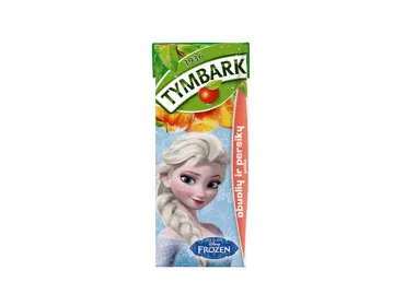 Obuolių ir persikų gėrimas TYMBARK, 200 ml