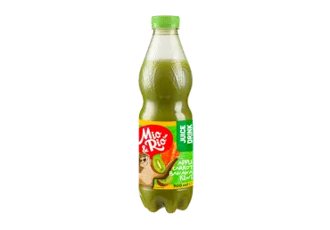 Obuolių, morkų, braškių, kivių sulčių gėrimas MIO&RIO, 900 ml