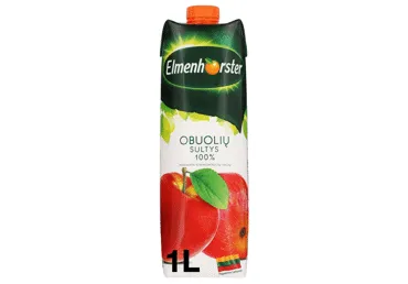 Obuolių sultys ELMENHORSTER (100%), 1 l