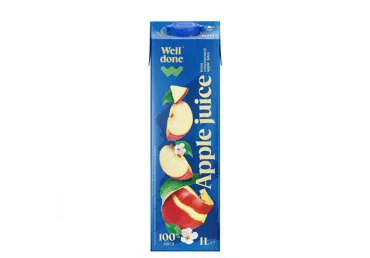 Obuolių sultys WELL DONE, TETRA PAK, 1 l