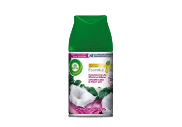 Oro gaiviklio AIR WICK papildas SMOOTH SATIN & MOON LILY, 250 ml