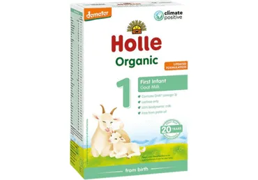 Ožkų pieno mišinys HOLLE kūdikiams nuo gimimo, 400 g