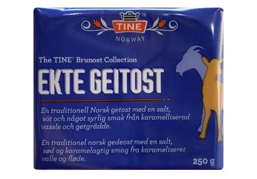 Ožkų pieno sūris EKTE GEITOST TINE, 33 % rieb. s. m., 250 g