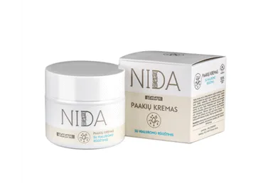 Paakių kremas NIDA su hialurono rūgštimi, 50 ml