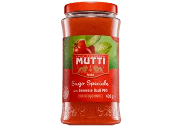Padažas makaronams MUTTI su bazilikais, 400 g