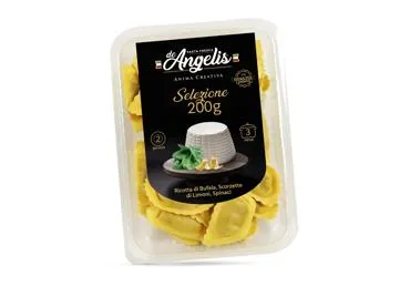 Panceročiai su rikotos, citrinų žievelių ir špinatų įdaru, 200 g