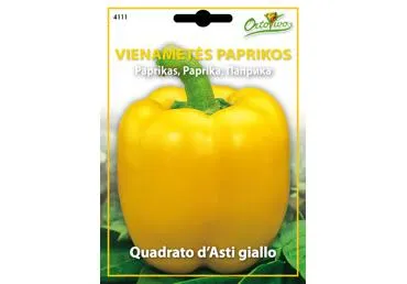 Paprika „Quadrato d‘Asti giallo“ - 1,2