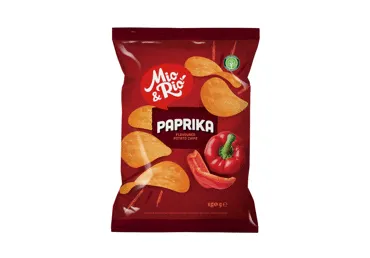 Paprikų skonio bulvių traškučiai, 150 g