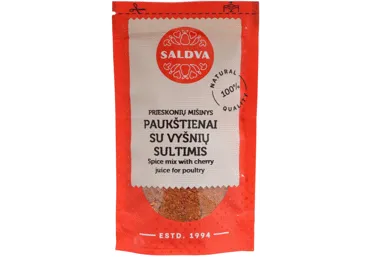 Paukštienos prieskoniai SALDVA su vyšnių sultimis, 35 g