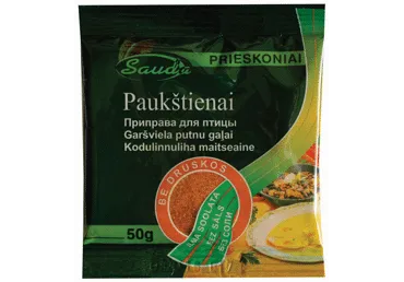 Paukštienos prieskoniai SAUDA, be druskos, 50 g