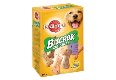 „Pedigree Biscrok“ šunų sausainiai, 500 g