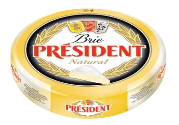 Pelėsinis bri sūris PRESIDENT, 61,5 % rieb. s. m., 1 kg