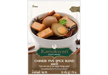 Penkių Kinijos prieskonių mišinys KANOKWAN, 50 g