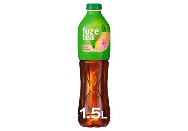 Persikų ir kinrožių skonio šaltoji arbata FUZE, 1.5 l