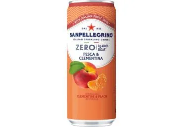 Gāzēts dzēriens SANPELLEGRINO Zero Peach 0,33L D
