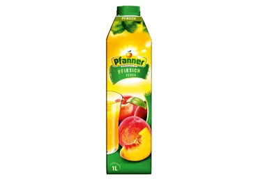 Persikų nektaras PFANNER, 1 l
