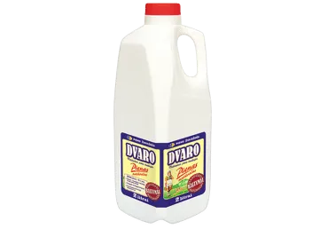 Pienas DVARO ne mažiau kaip 3,5 % rieb., pasterizuotas, 2 l