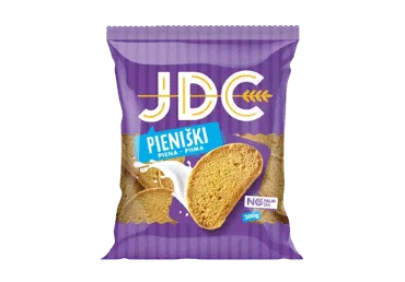 Pieniniai džiūvėsiai JDC, 200 g