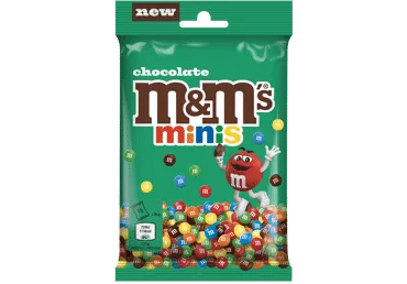 Pieninio šokolado dražė M&M'S MINIS, 70 g