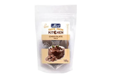 Pieninio šokolado gabaliukai ALVO, 100 g