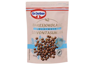 Piena šokolādes pilieniņi glazēšanai DR. OETKER 100g