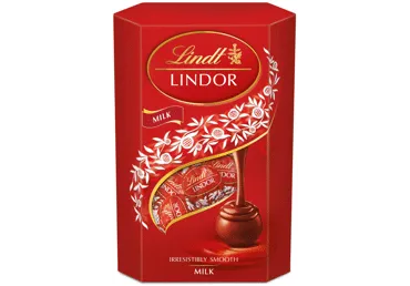 Konfekšu kārba Lindor LINDT piena 200g