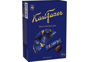 Pieninio šokolado saldainiai KARL FAZER, 150 g