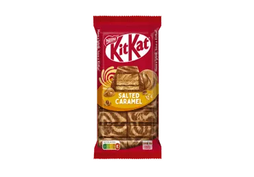 Pieninis šokoladas KIT KAT su sūrios karamelės įdaru, 99 g