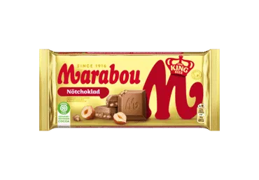Pieninis šokoladas MARABOU, su lazdyno riešutais, 220 g