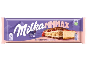 Piena šokolāde MILKA zemeņu siera kūka 300g