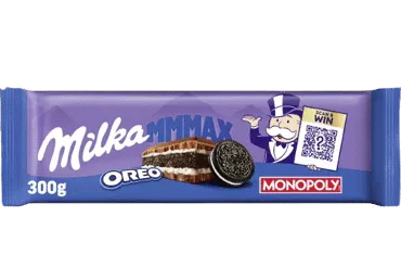 Šokoladas MILKA Oreo, 300 g