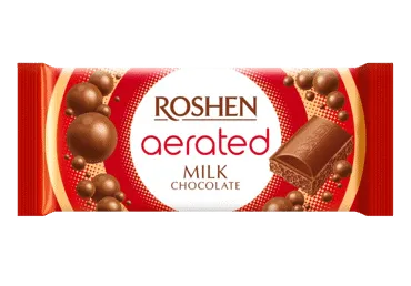Pieninis šokoladas ROSHEN AERATED, 80 g
