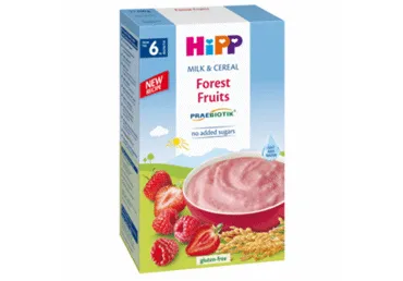 Pieniška košė su miško uogomis ir probiotikais HIPP, 250 g