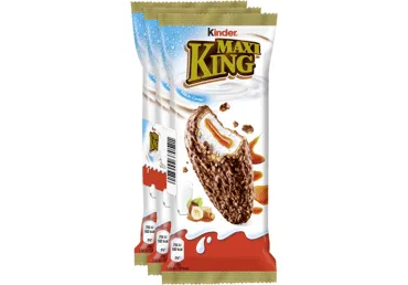 Pieno batonėlis KINDER MAXI KING, 3x35 g