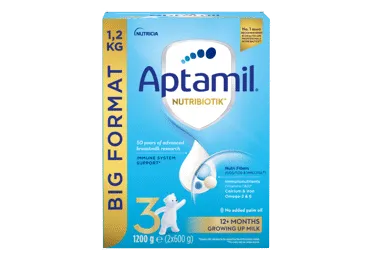 Pieno gėrimas vaikams APTAMIL 3 (nuo 12 mėn.), 1.2 kg