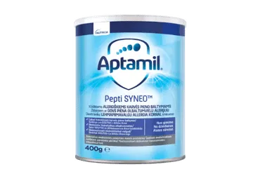 Specialios paskirties pieno mišinys APTAMIL PEPTI SYNEO, nuo gimimo 400g