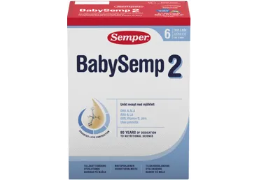 Pieno mišinys nuo 6 mėn. SEMPER BABYSEMP 2, 800 g