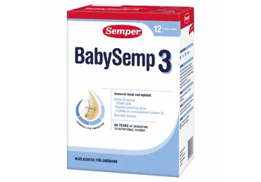 Pieno mišinys SEMPER BABYSEMP3, nuo 12 mėn., 800 g