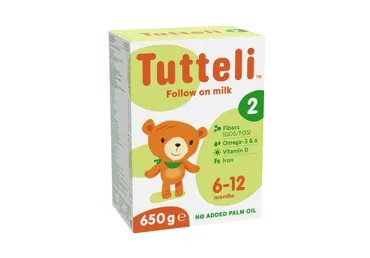 Pieno mišinys TUTTELI 2, nuo 6 mėn, 650 g
