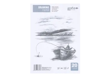 Zīmēšanas albums GRAFIA PLUS A4 20 lapas