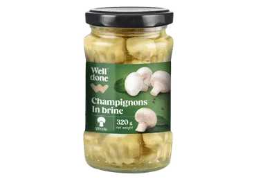 Pievagrybiai sūryme WELL DONE, 320 g