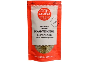 Pikantiški kepsnių prieskoniai SALDVA, 25 g