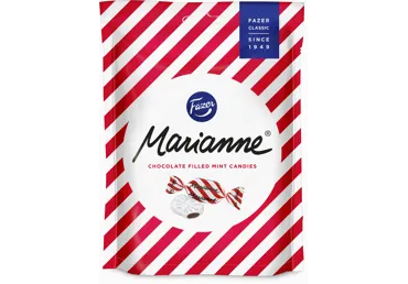 Karameles ar šokolādes pildījumu FAZER Marianne 120g