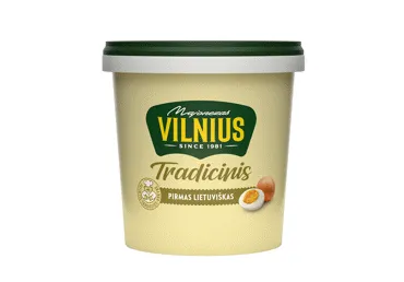 Pirmas lietuviškas majonezas VILNIUS, 1 l (985 g)