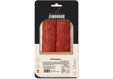 Pjaustyta ispaniška dešra PEPPERONI, nerūšinė, 120 g