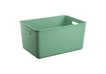 Plastikinė daiktadėže, 40 L, žalia