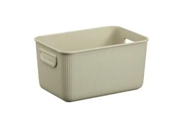 Plastikinė daiktadėže, 5 L, smėlio spalvos