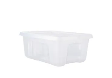 Plastmasas mantu uzglabāšanas kaste ar vāku 11L